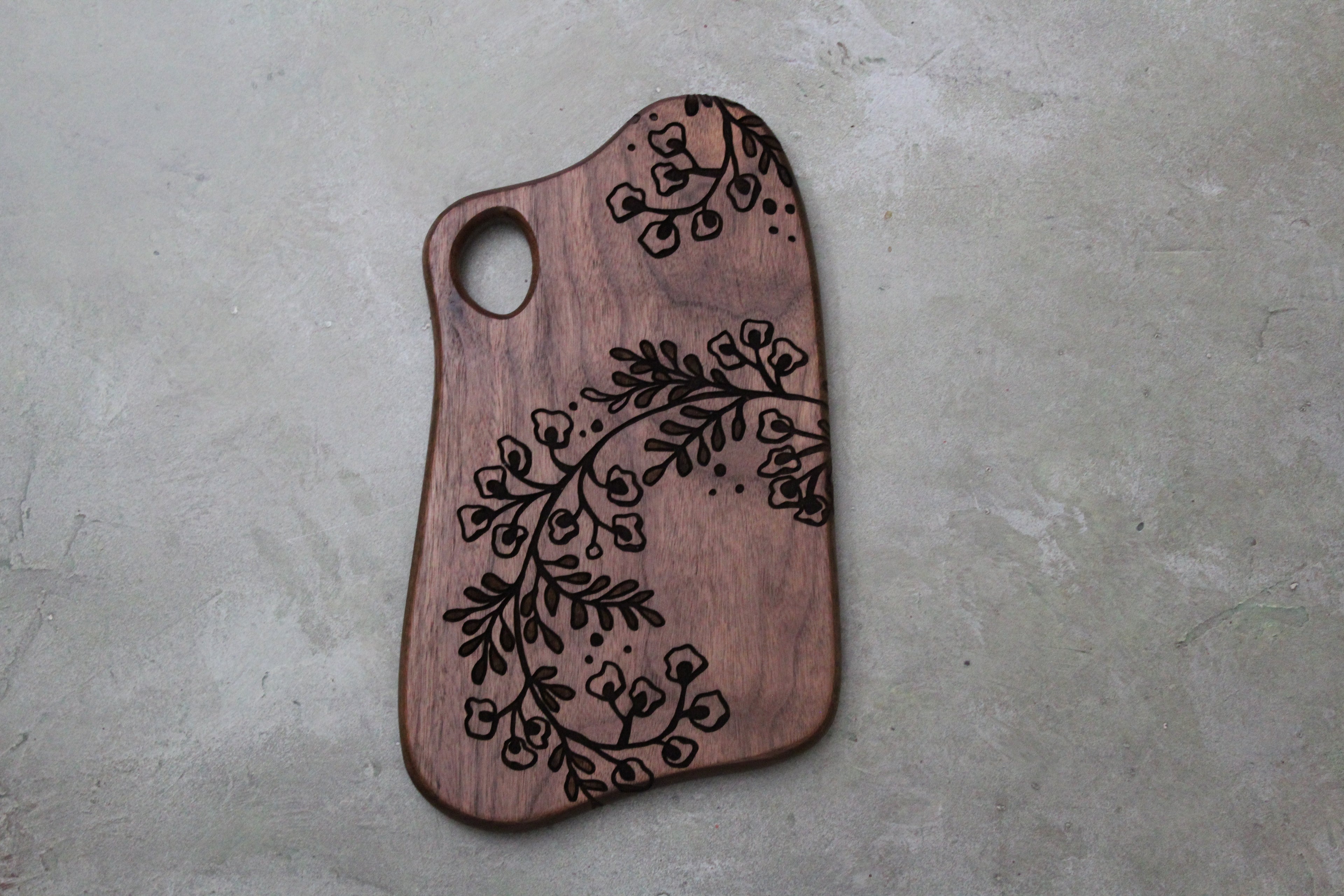 Cutting Board Set 3 Pack - Botanical Swirl