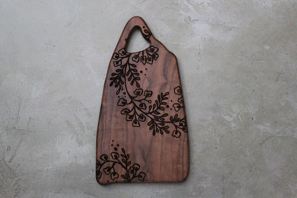 Cutting Board Set 3 Pack - Botanical Swirl