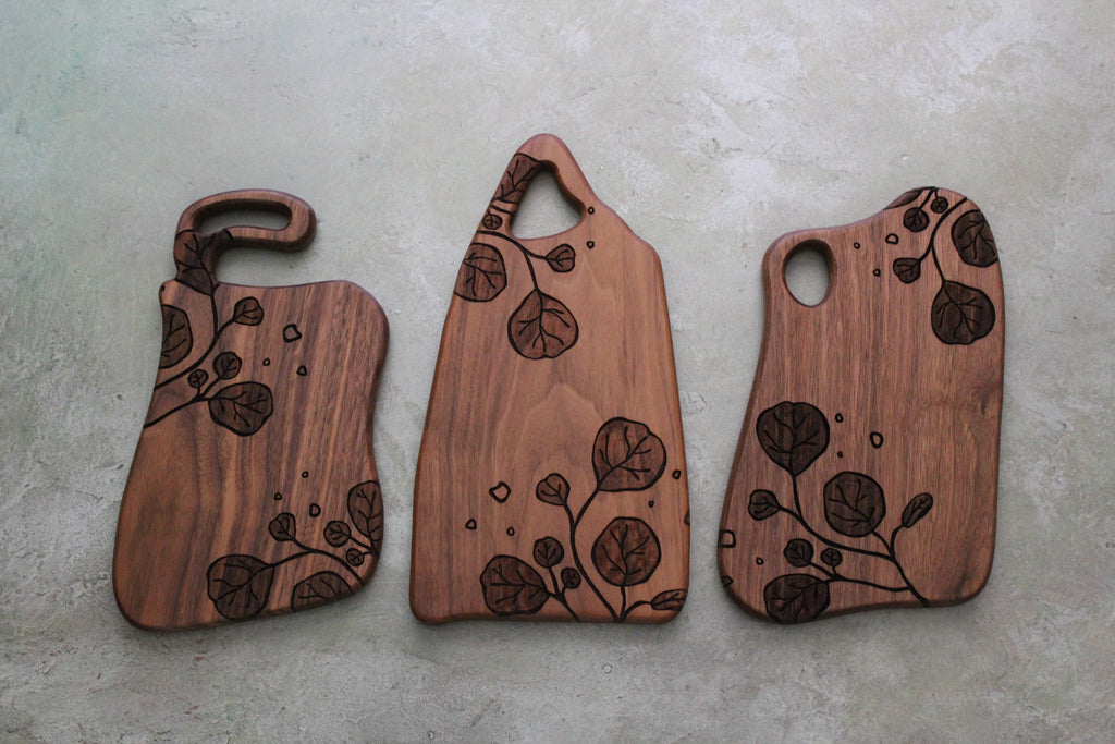 Cutting Board Set 3 Pack - Fresh Eucalyptus