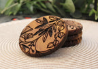Coaster Set of 4 - Ginkgo Filigree