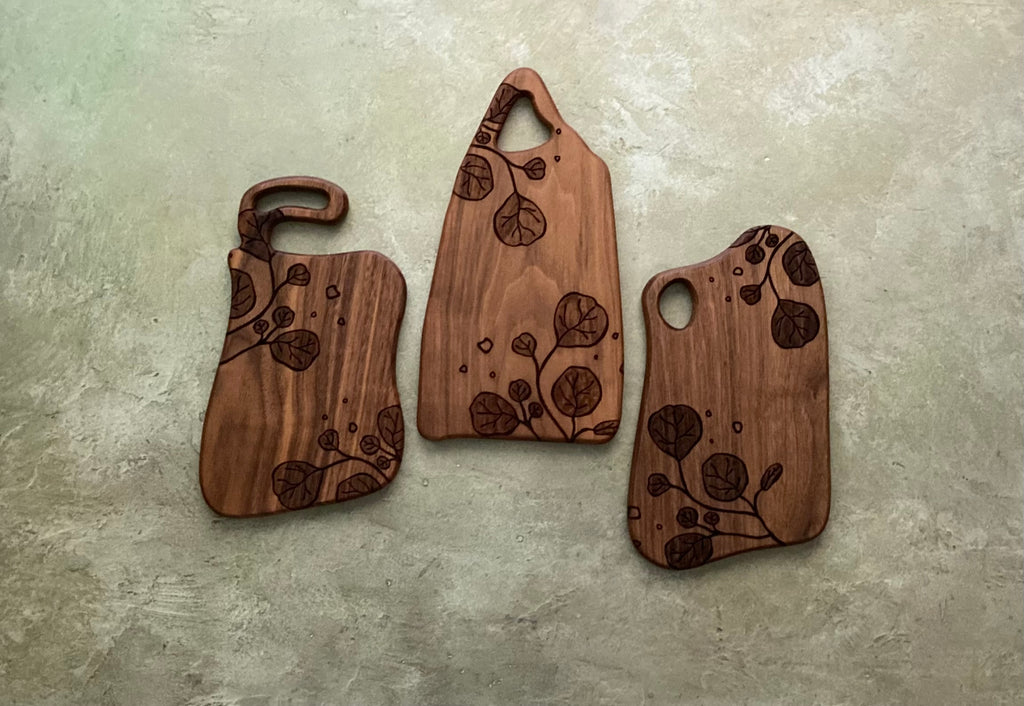 Cutting Board Set 3 Pack - Fresh Eucalyptus