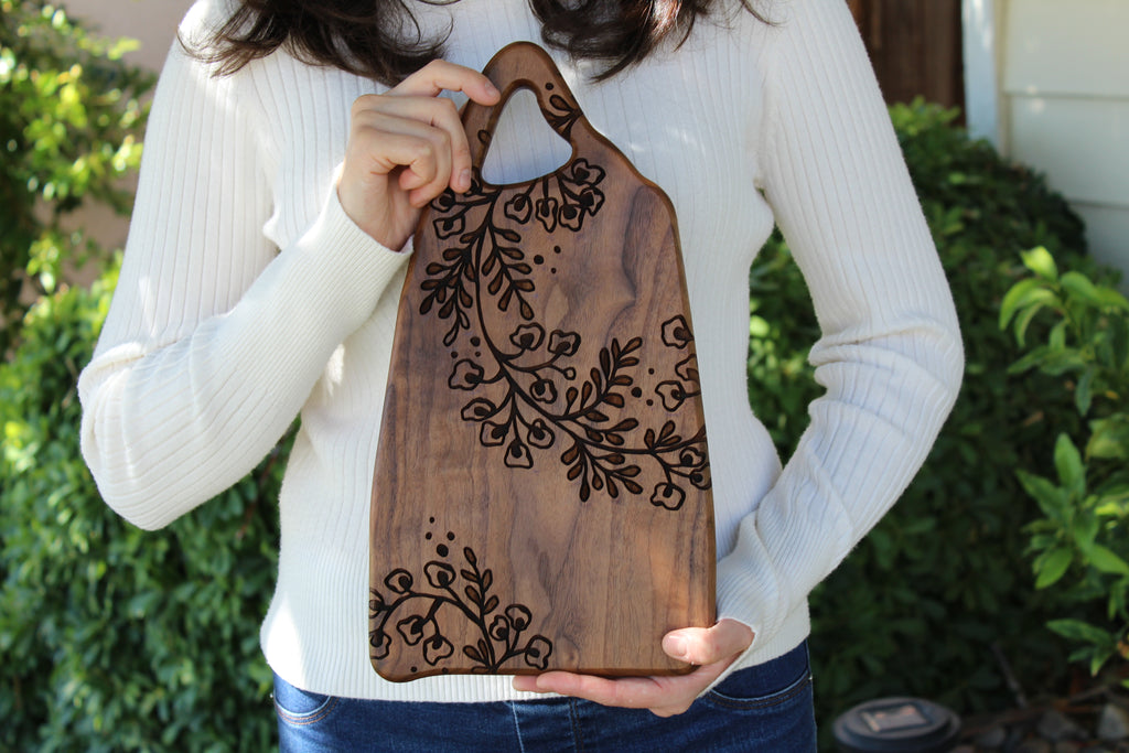 Cutting Board Set 3 Pack - Botanical Swirl