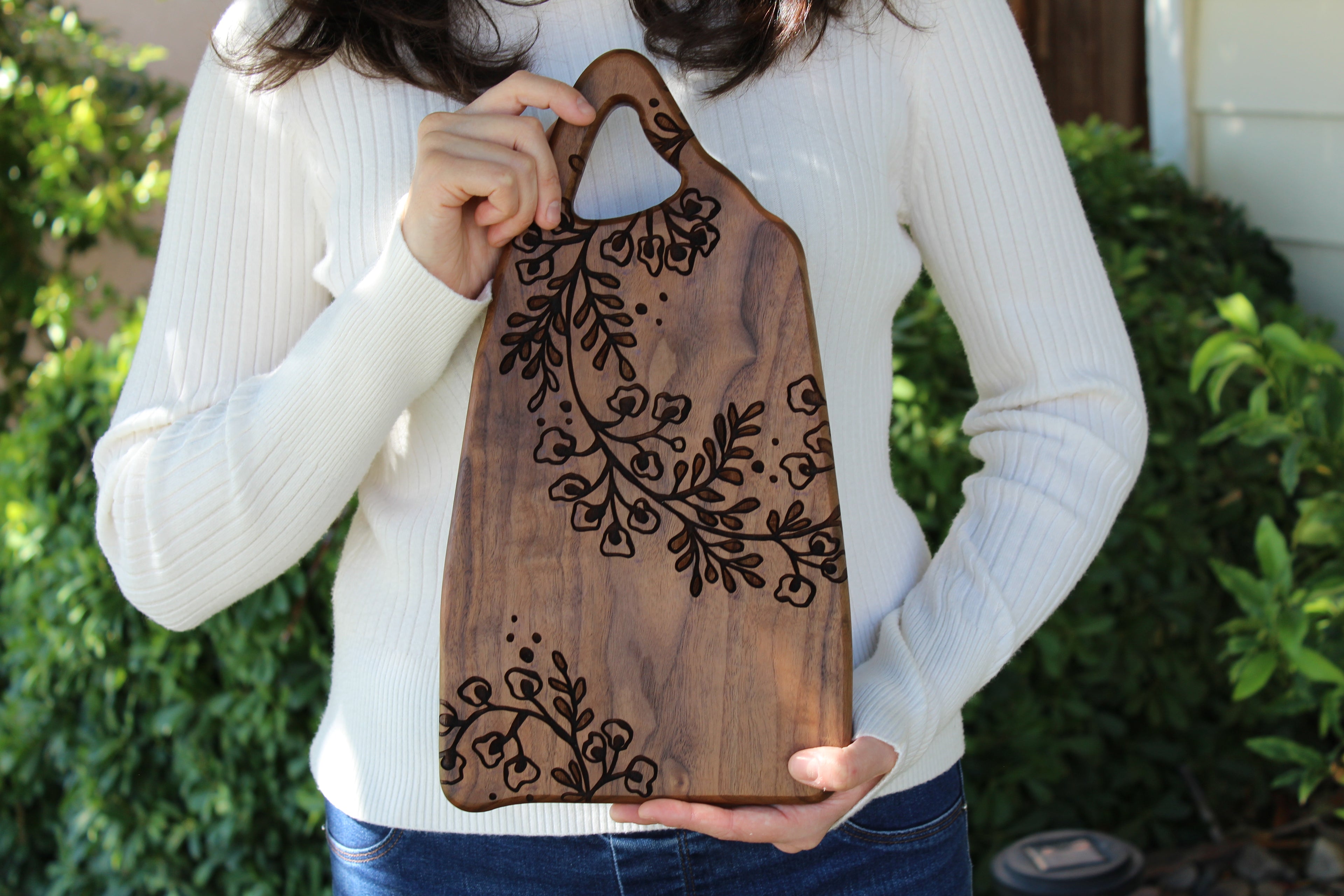 Cutting Board Set 3 Pack - Botanical Swirl