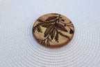 Coaster Set of 4 - Elegant Botanicals