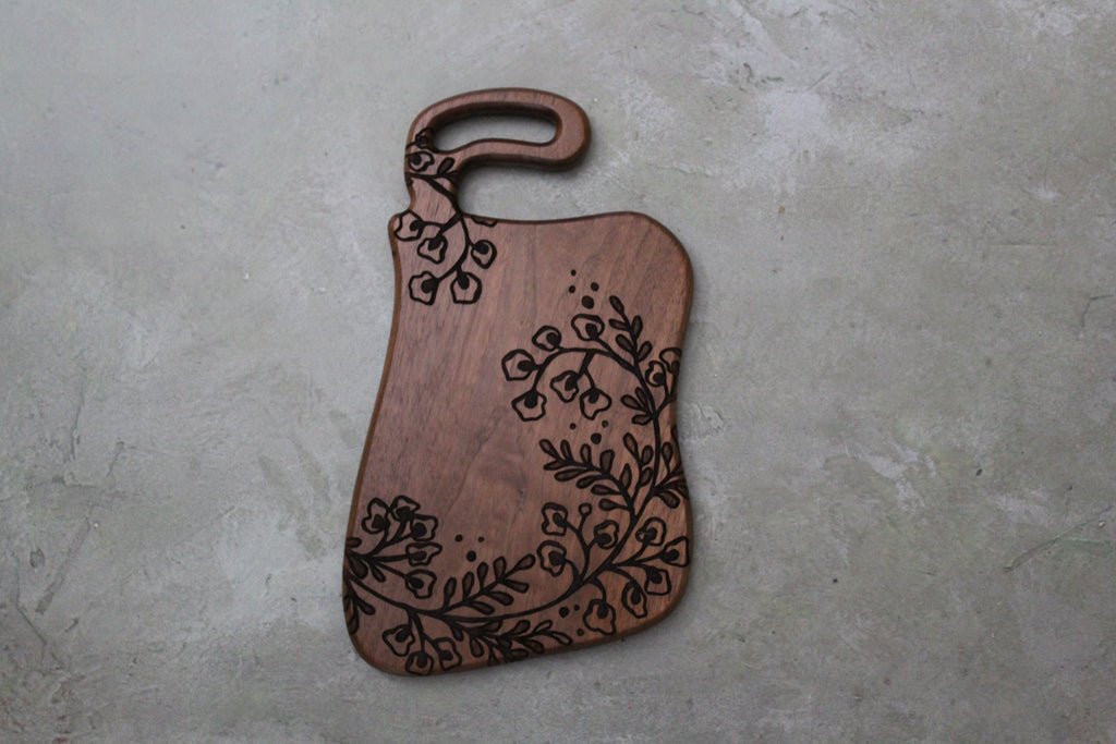 Cutting Board Set 3 Pack - Botanical Swirl