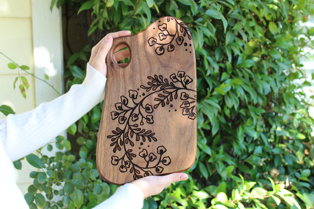 Cutting Board Set 3 Pack - Botanical Swirl