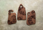 Cutting Board Set 3 Pack - Botanical Swirl